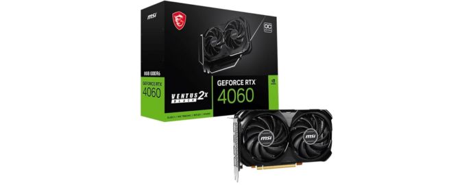 MSI GeForce RTX 4060 VENTUS