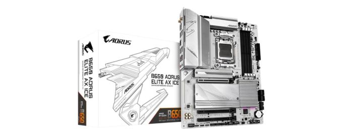 GIGABYTE B650 A ELITE AX Ice